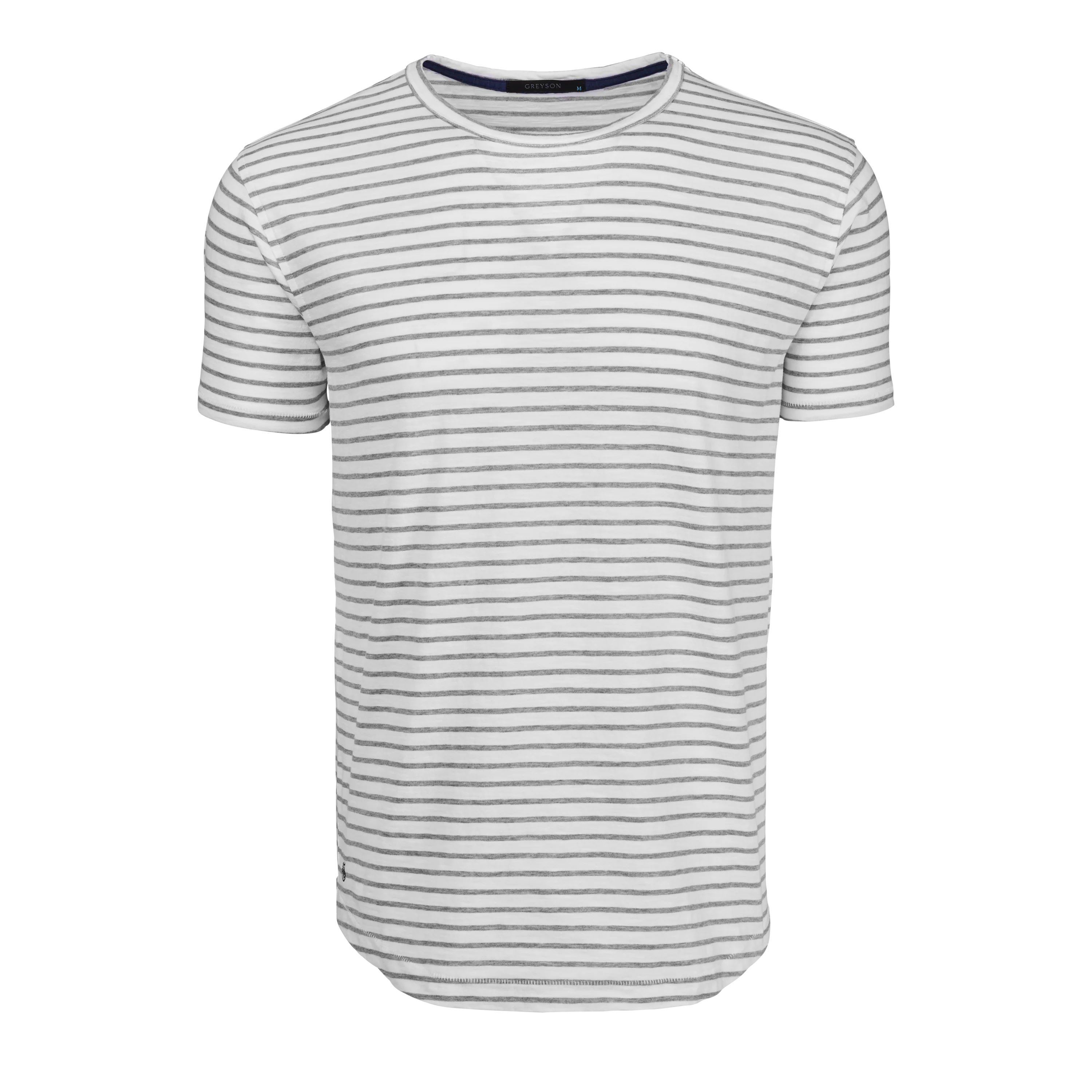 Alpha Slub Striped Short Sleeve Tee