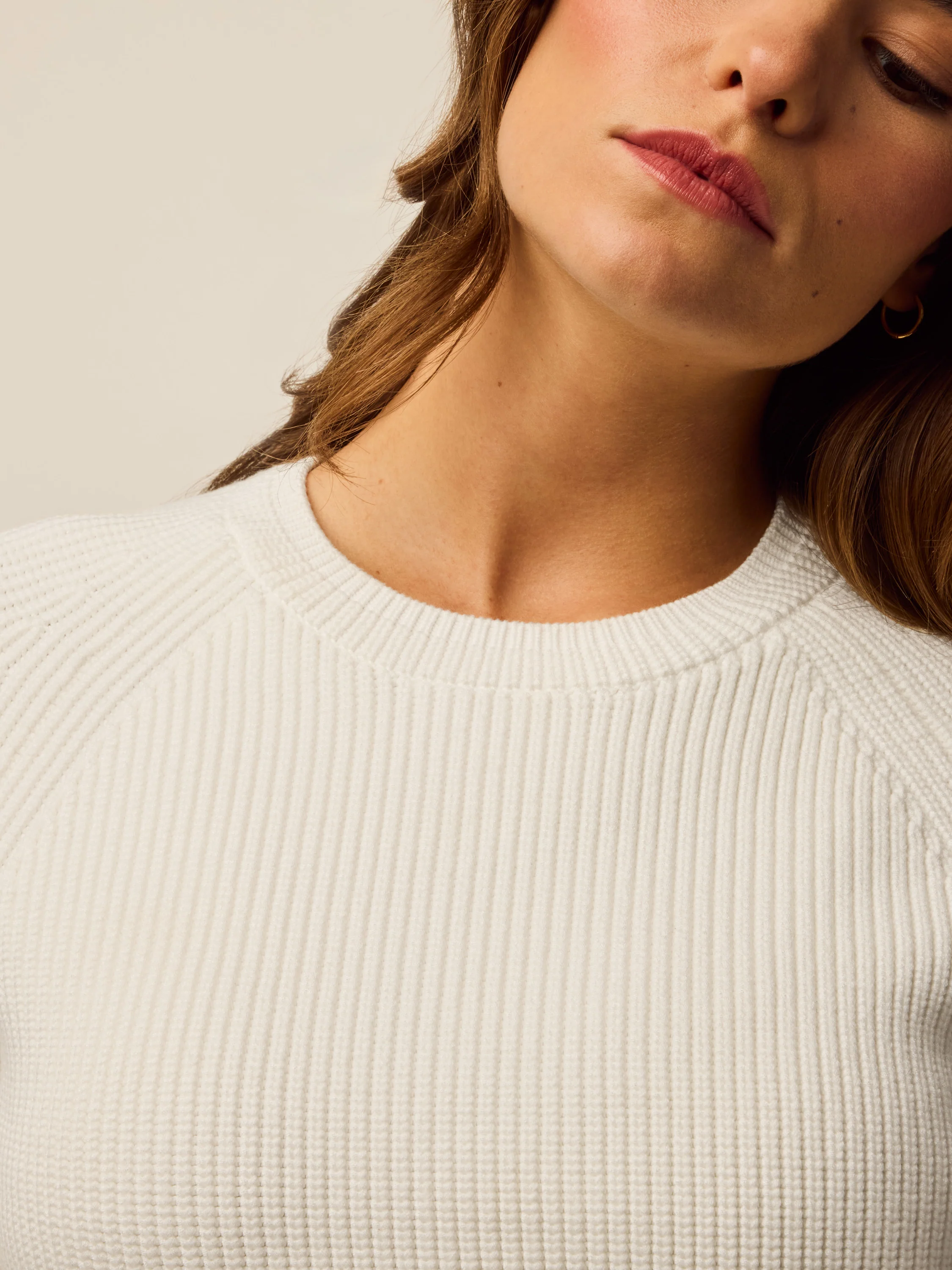 Athena Cropped Crewneck Sweater - Image 5
