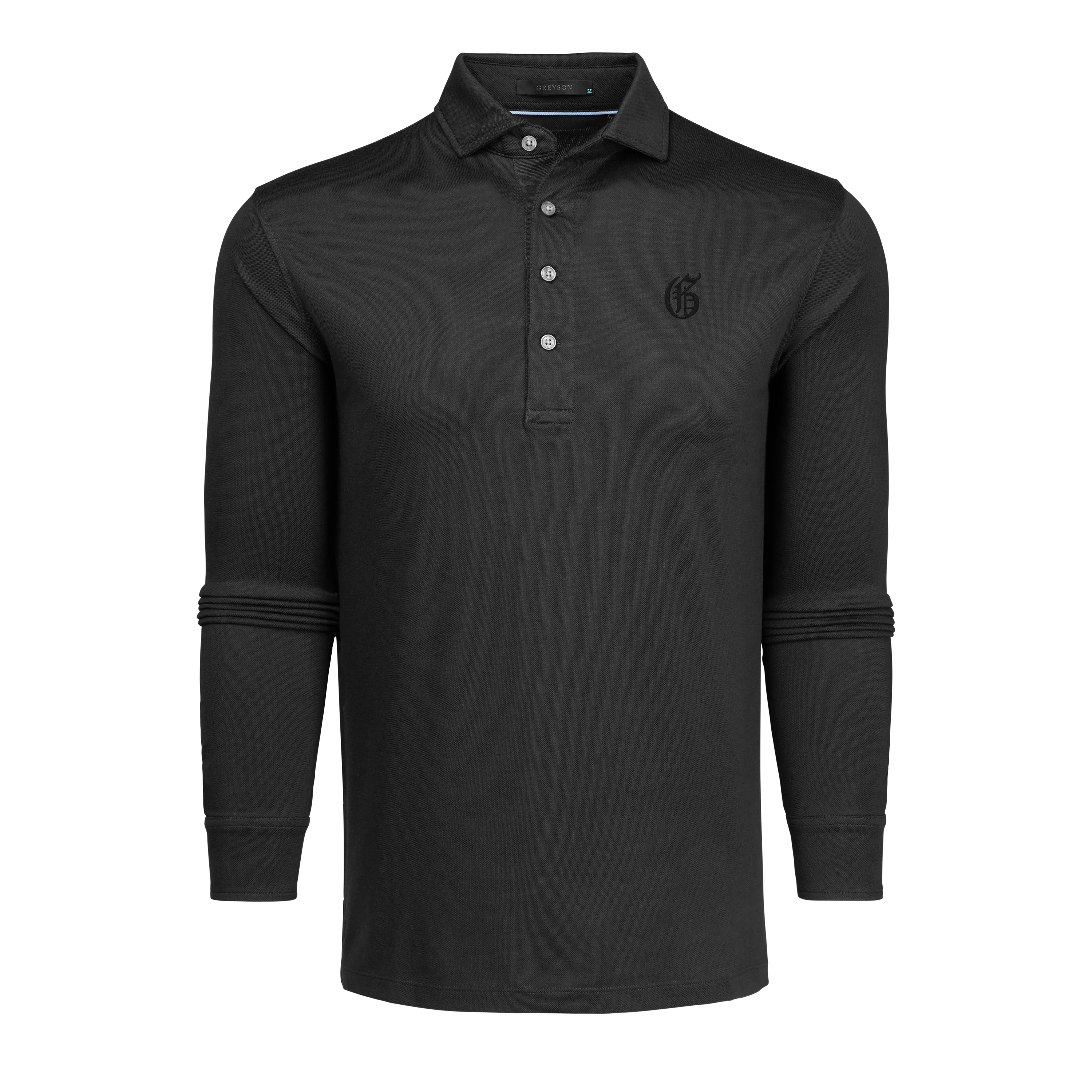 Gothic "G" Omaha Long Sleeve Polo