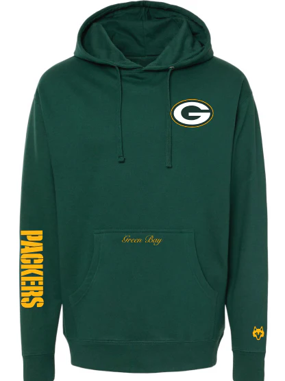 GREEN BAY PACKERS LIGHTWEIGHT HOODIE - OPTION B - Image 3