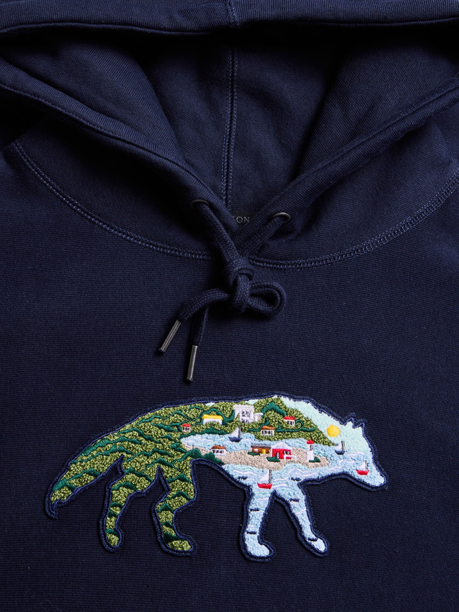 H.S. Stalking Wolf Fireside Hoodie - Image 5