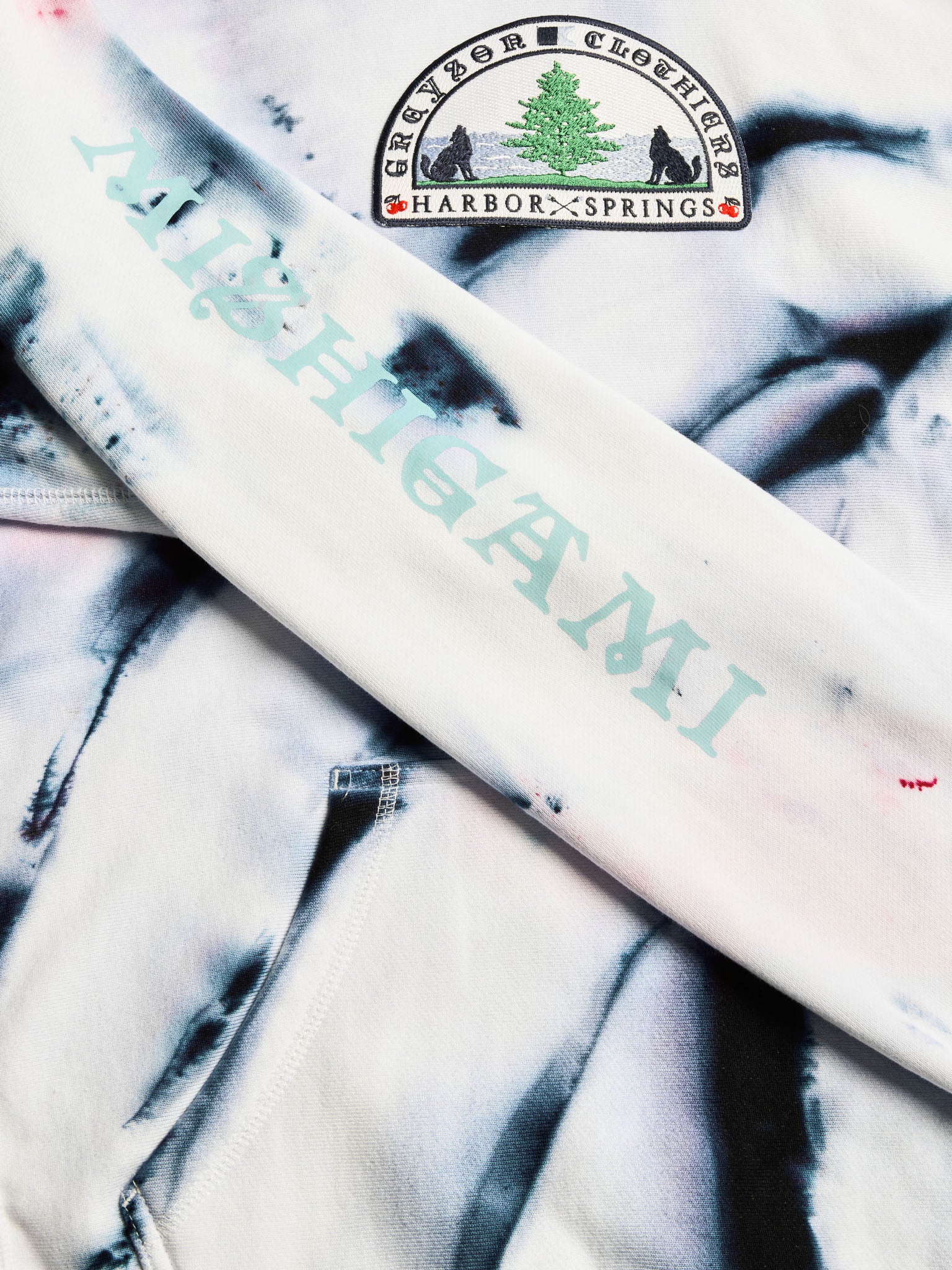 H.S. Tie Dye Fireside Hoodie - Image 6