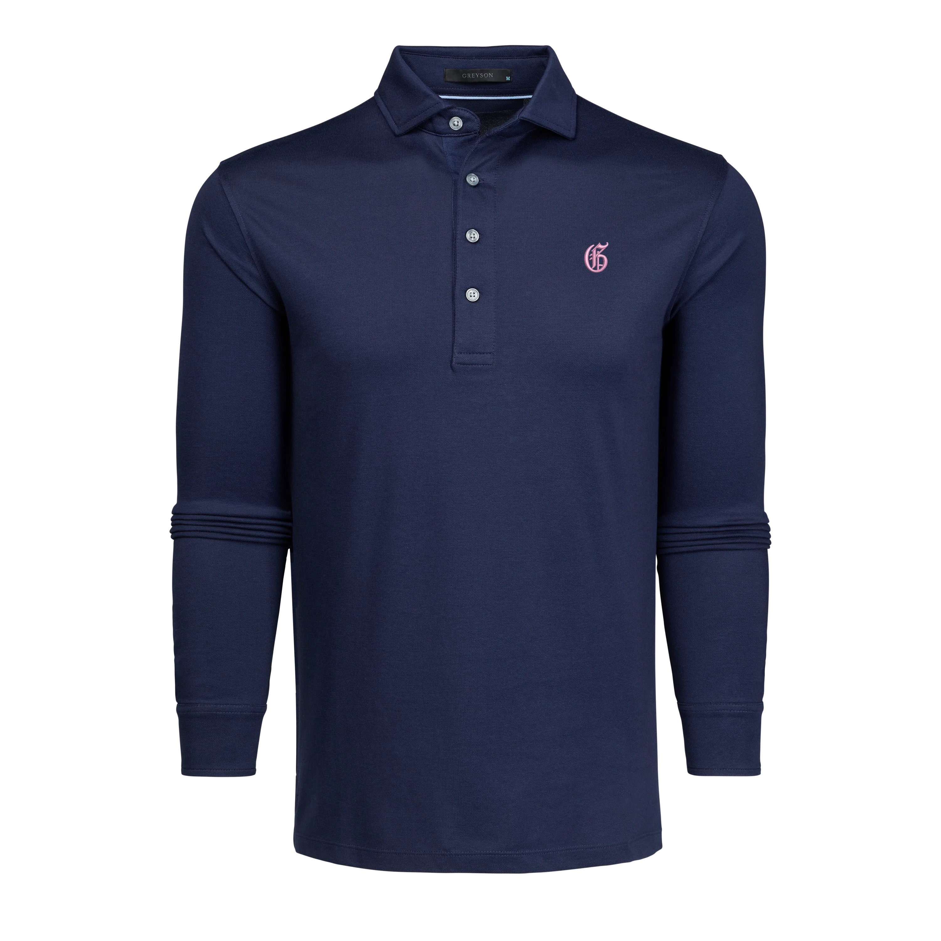 Gothic "G" Omaha Long Sleeve Polo - Image 2