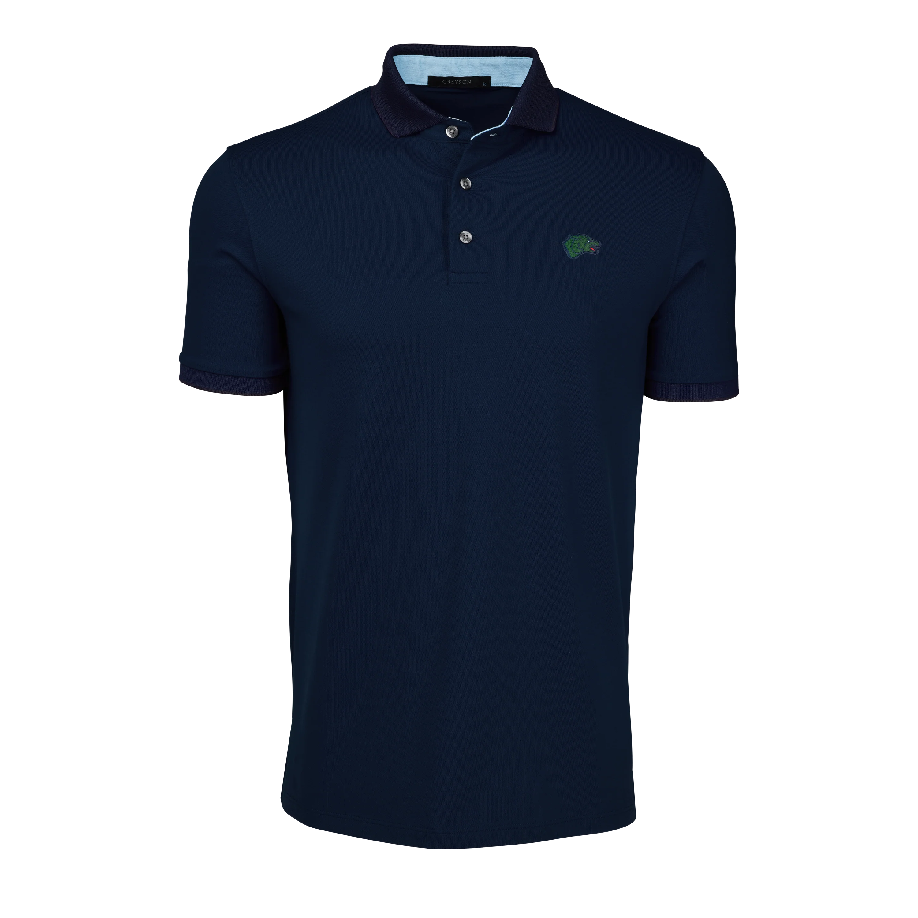 Members Only Green Wolf Crowley Short Sleeve Polo - Image 2