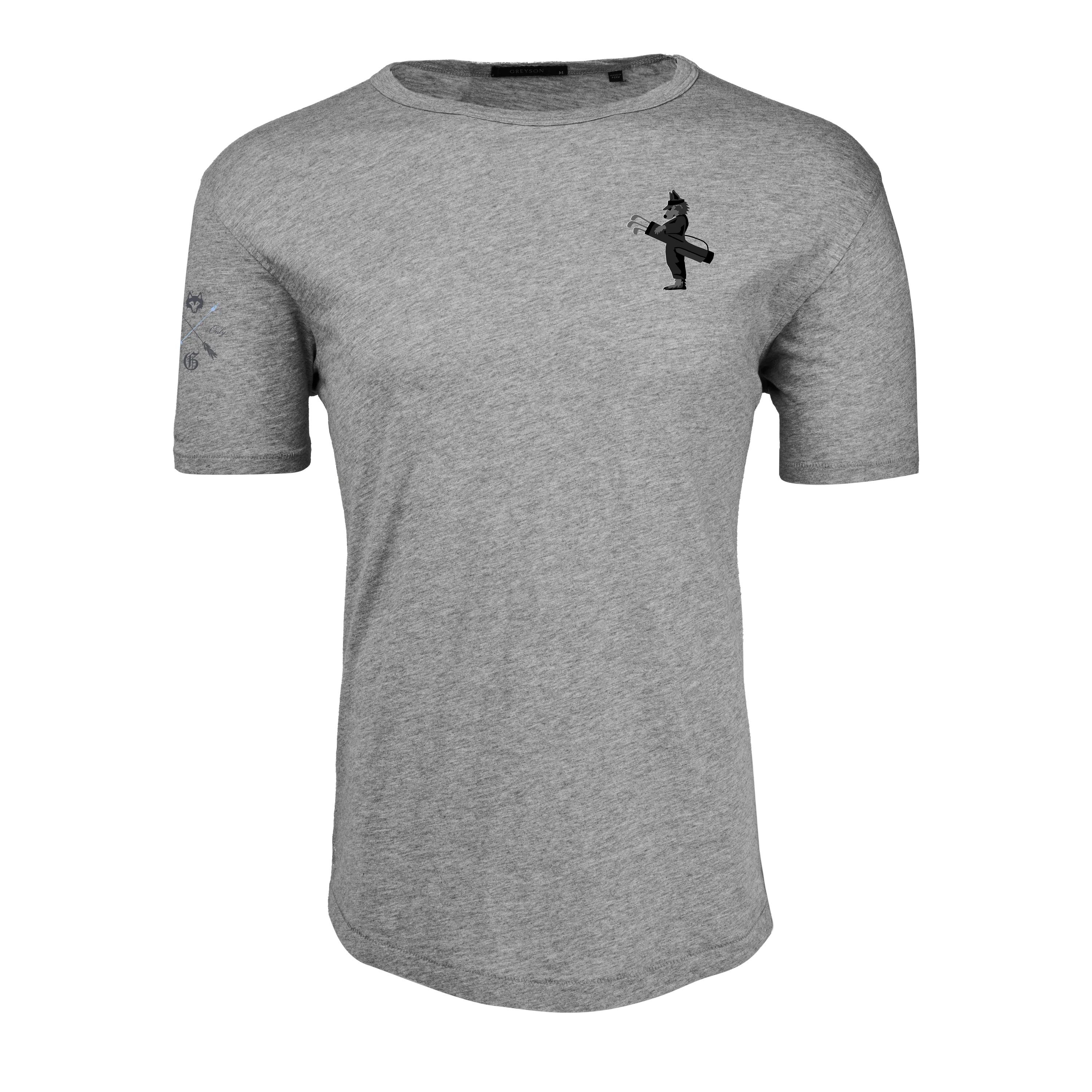 Members Only Wolf Caddie Alpha Slub Tee - Image 2