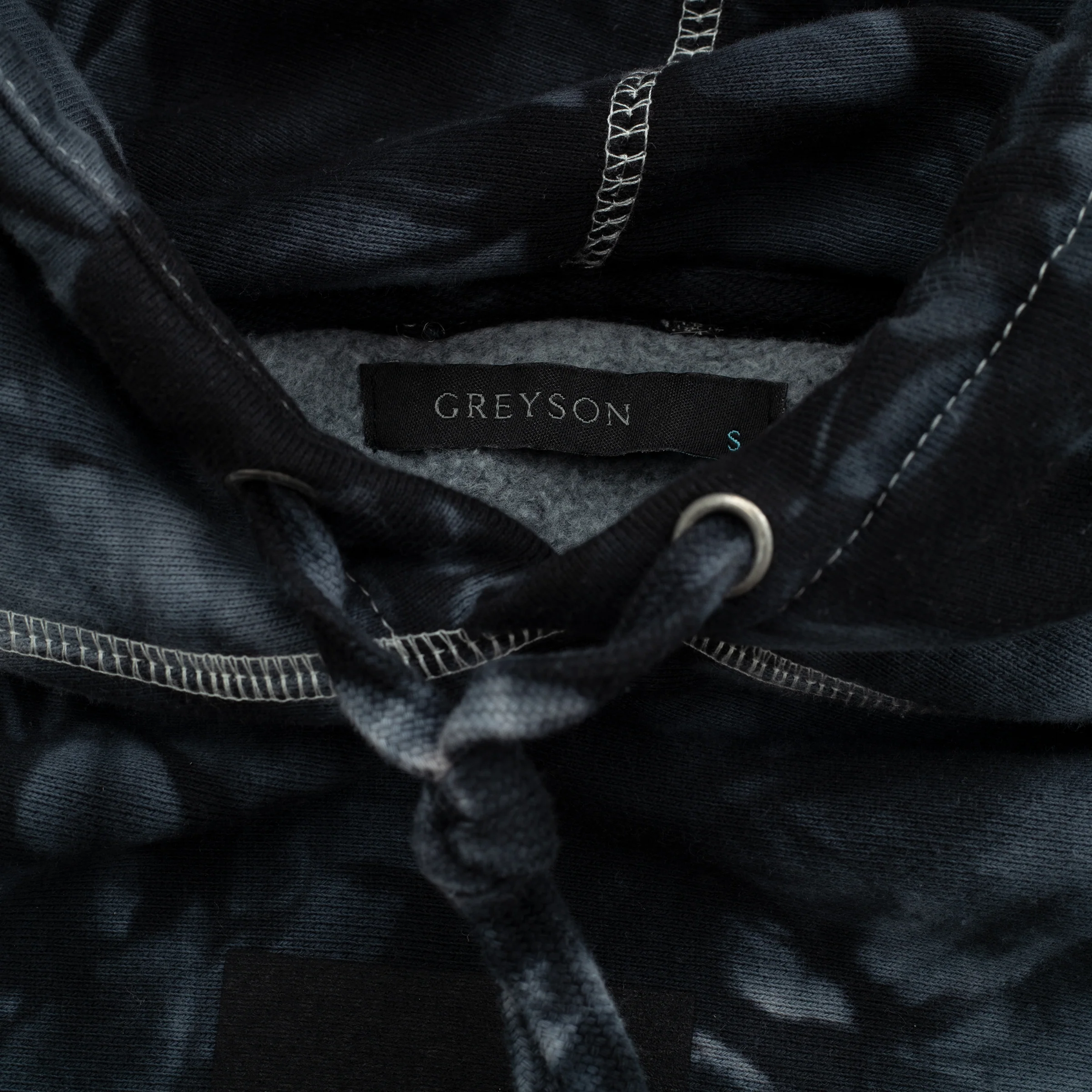 Spirit Wolf Tie-Dye Fireside Hoodie - Image 3