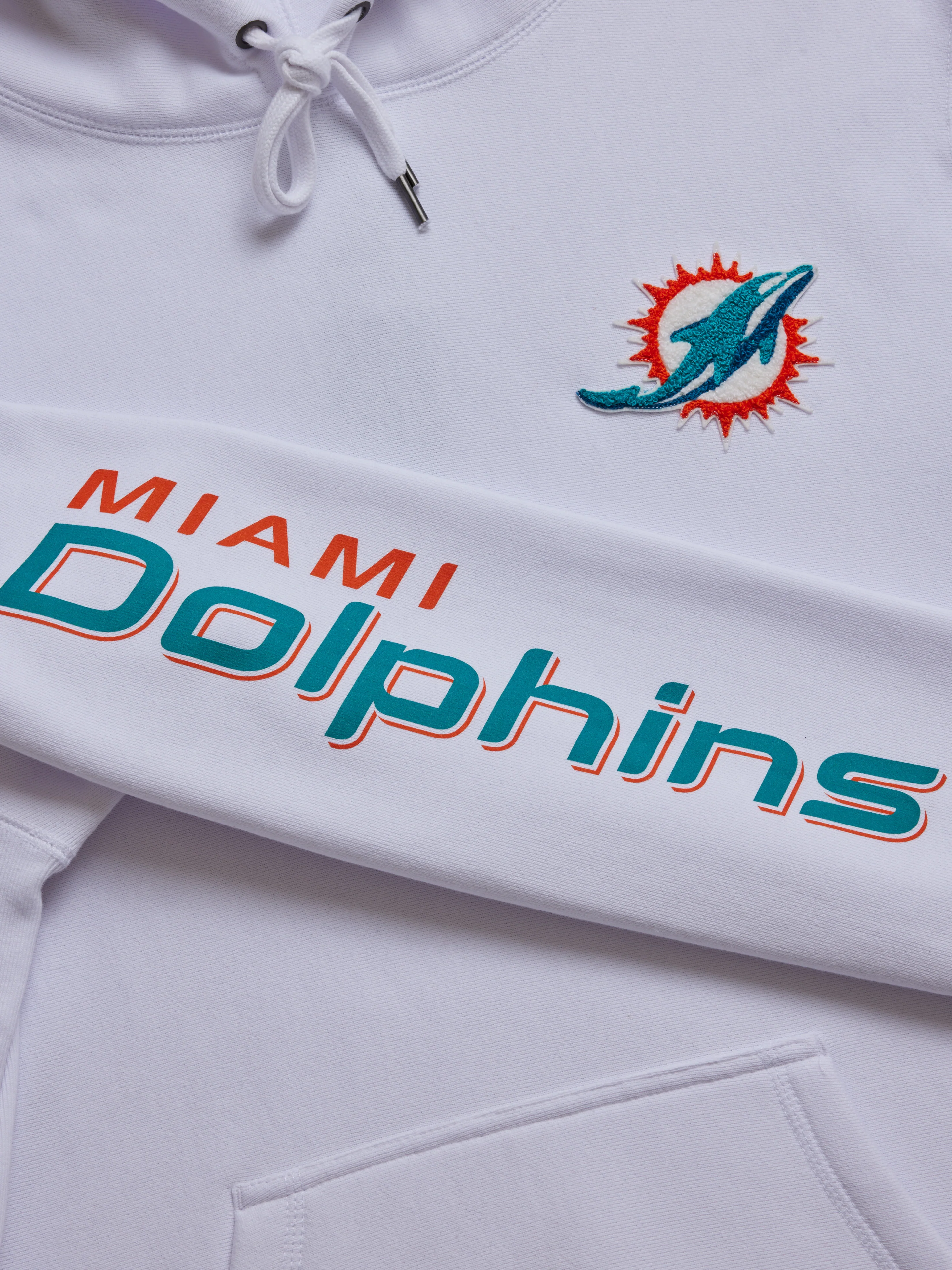 Miami Dolphins Fireside Hoodie - Image 4