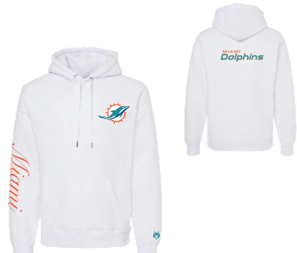 MIAMI DOLPHINS FIRESIDE HOODIE - OPTION C - Image 2