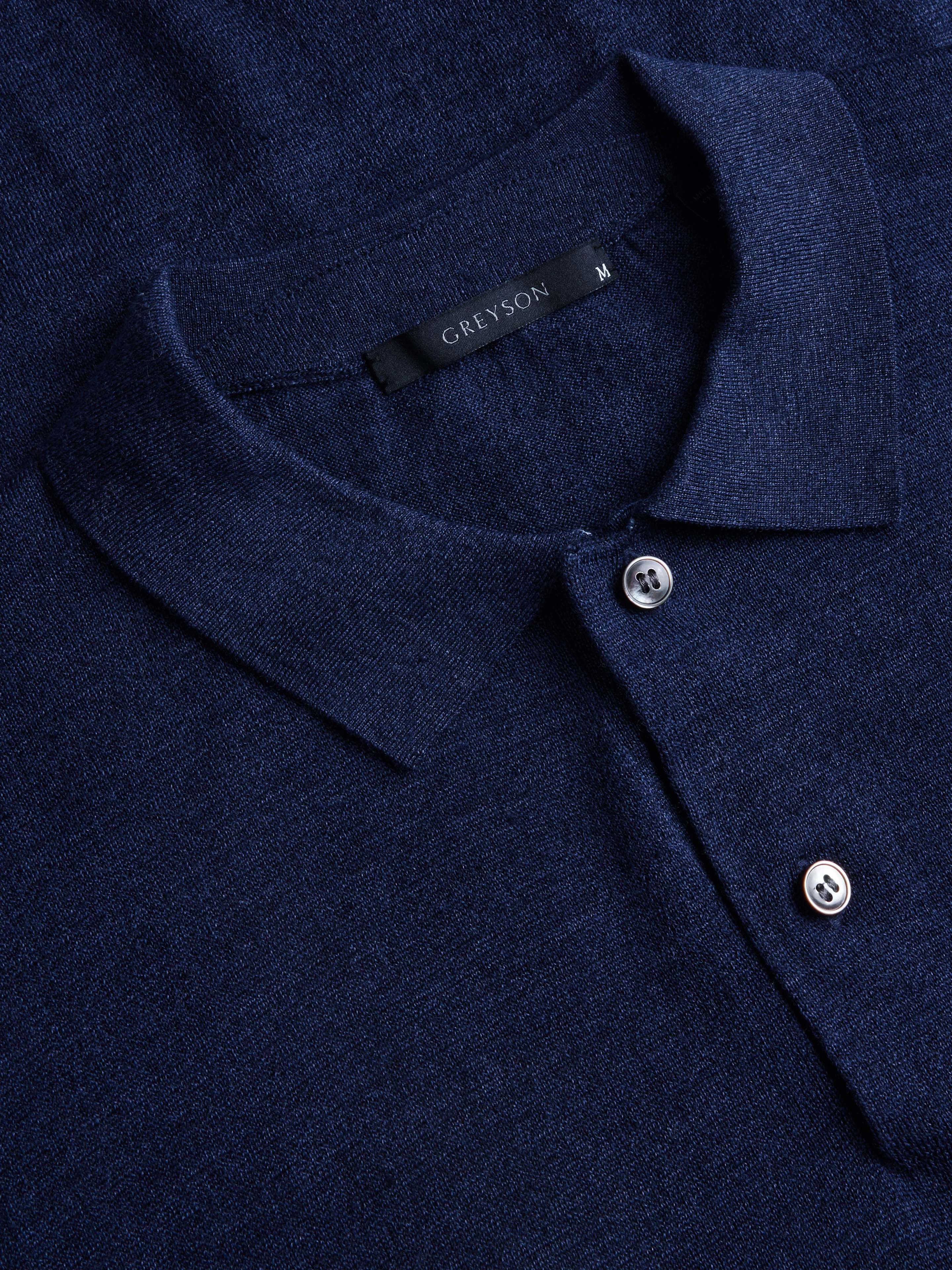 Napeague Short Sleeve Sweater Polo - Image 4