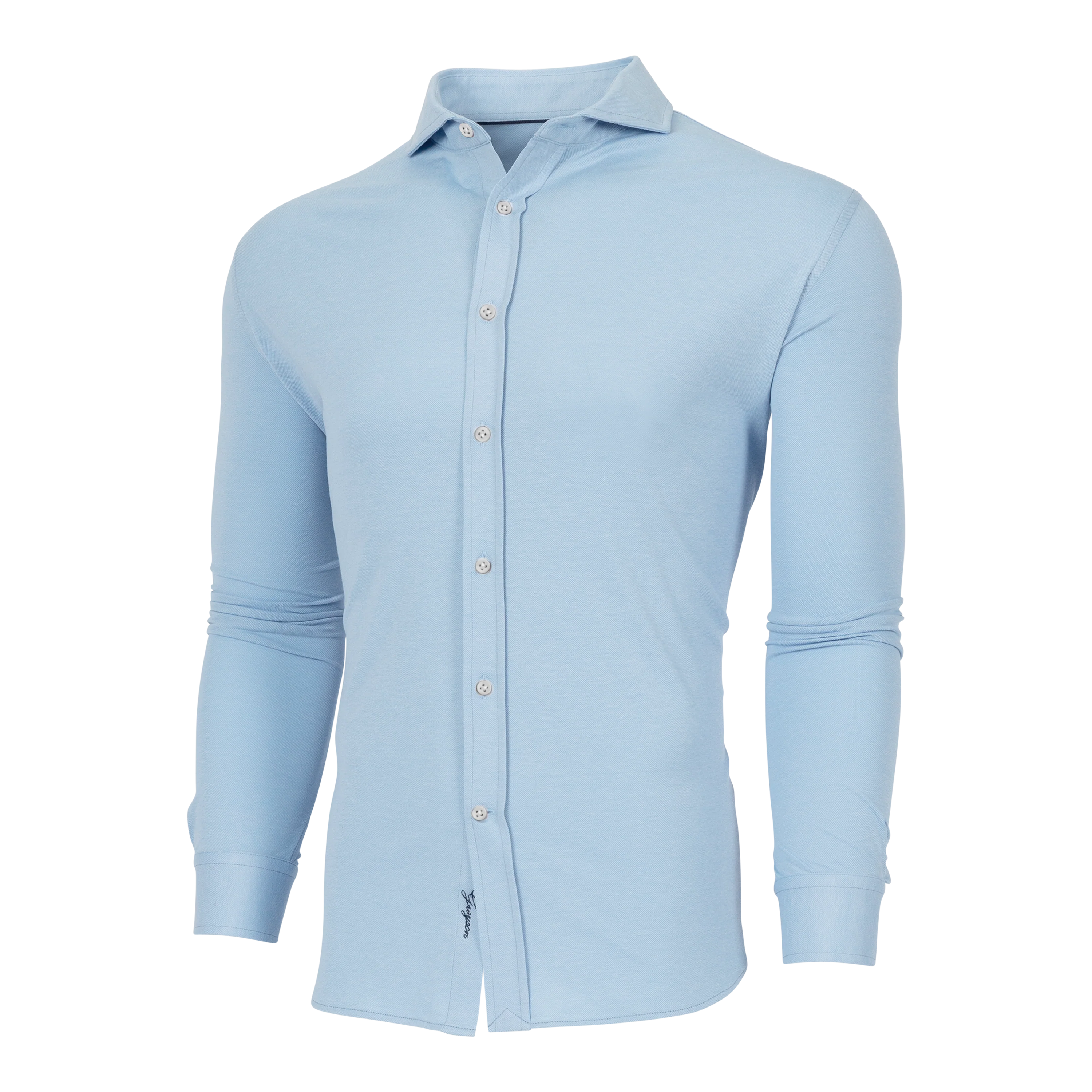 Omaha Pique Dress Shirt - Image 3