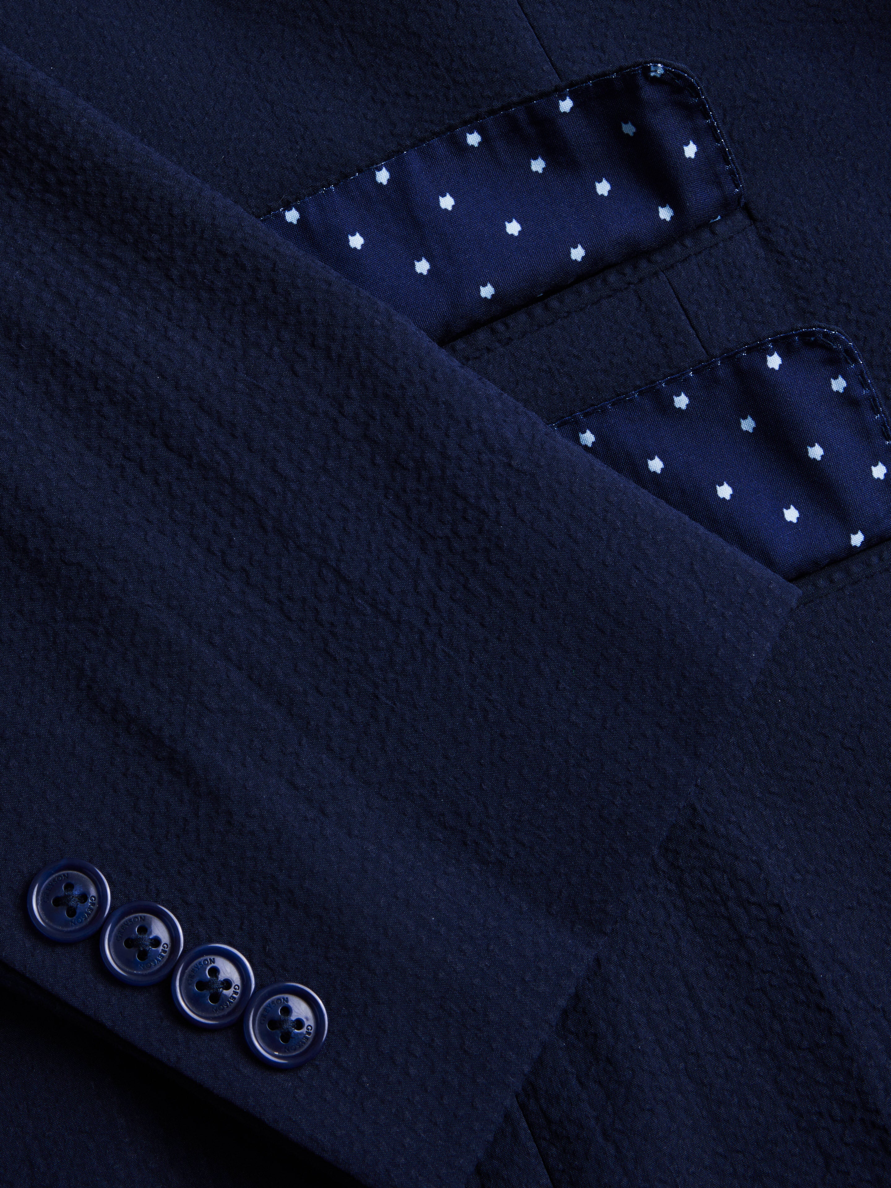 Rhodes Seersucker Blazer - Image 6