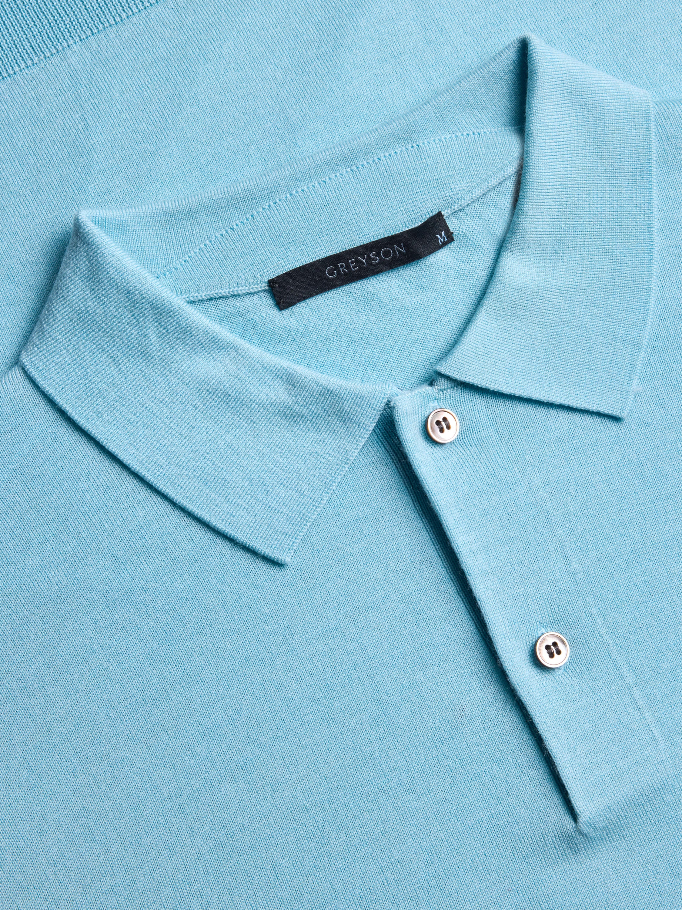Saratoga Short Sleeve Sweater Polo - Image 10