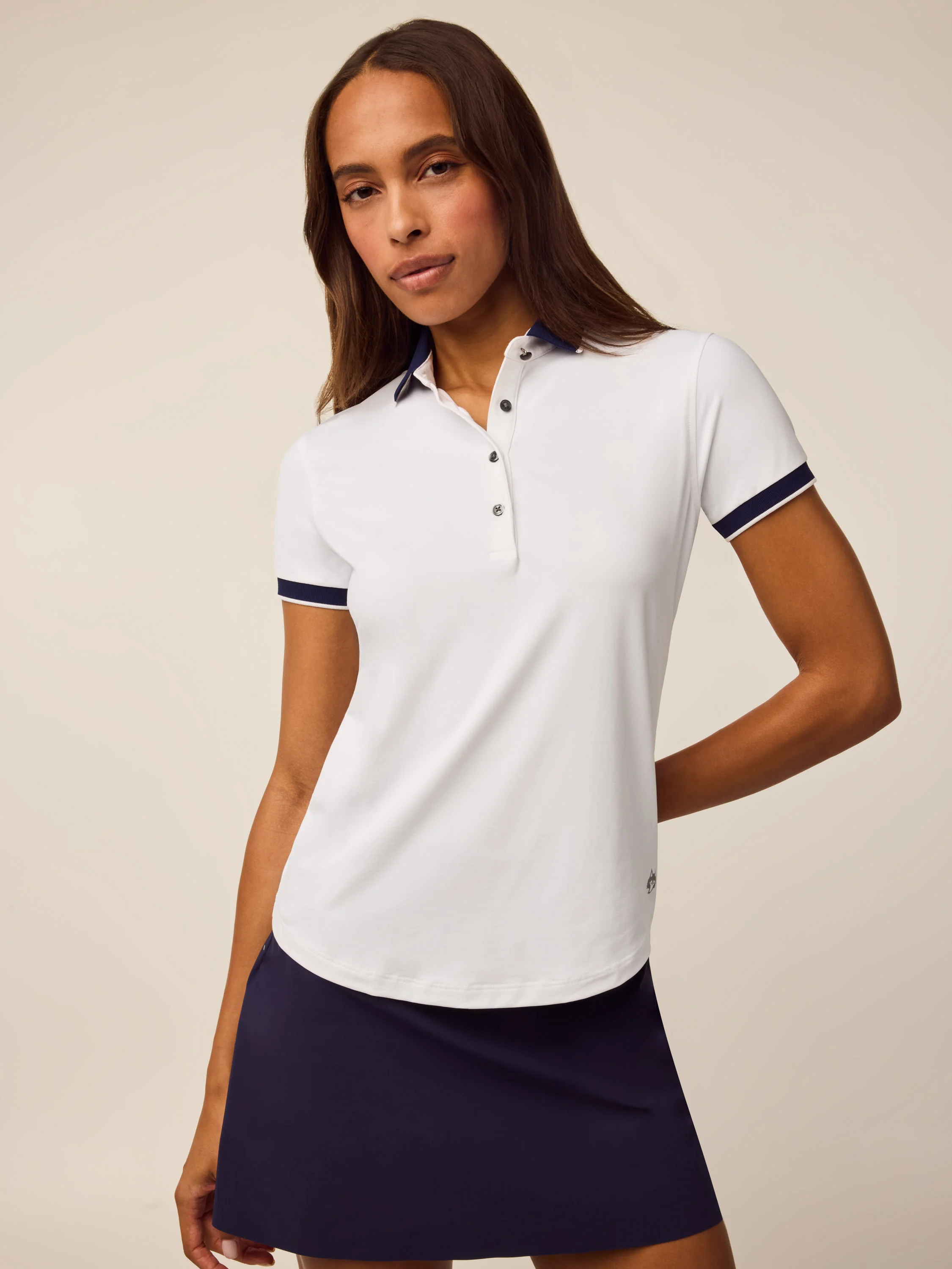 Scarlett Crowley Collar Short Sleeve Polo - Image 5