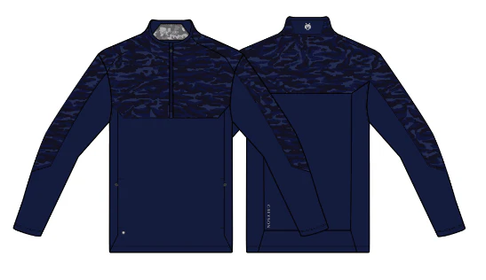 Stalking Wolf Camo Colorado Hybrid Quarter-Zip - Image 4