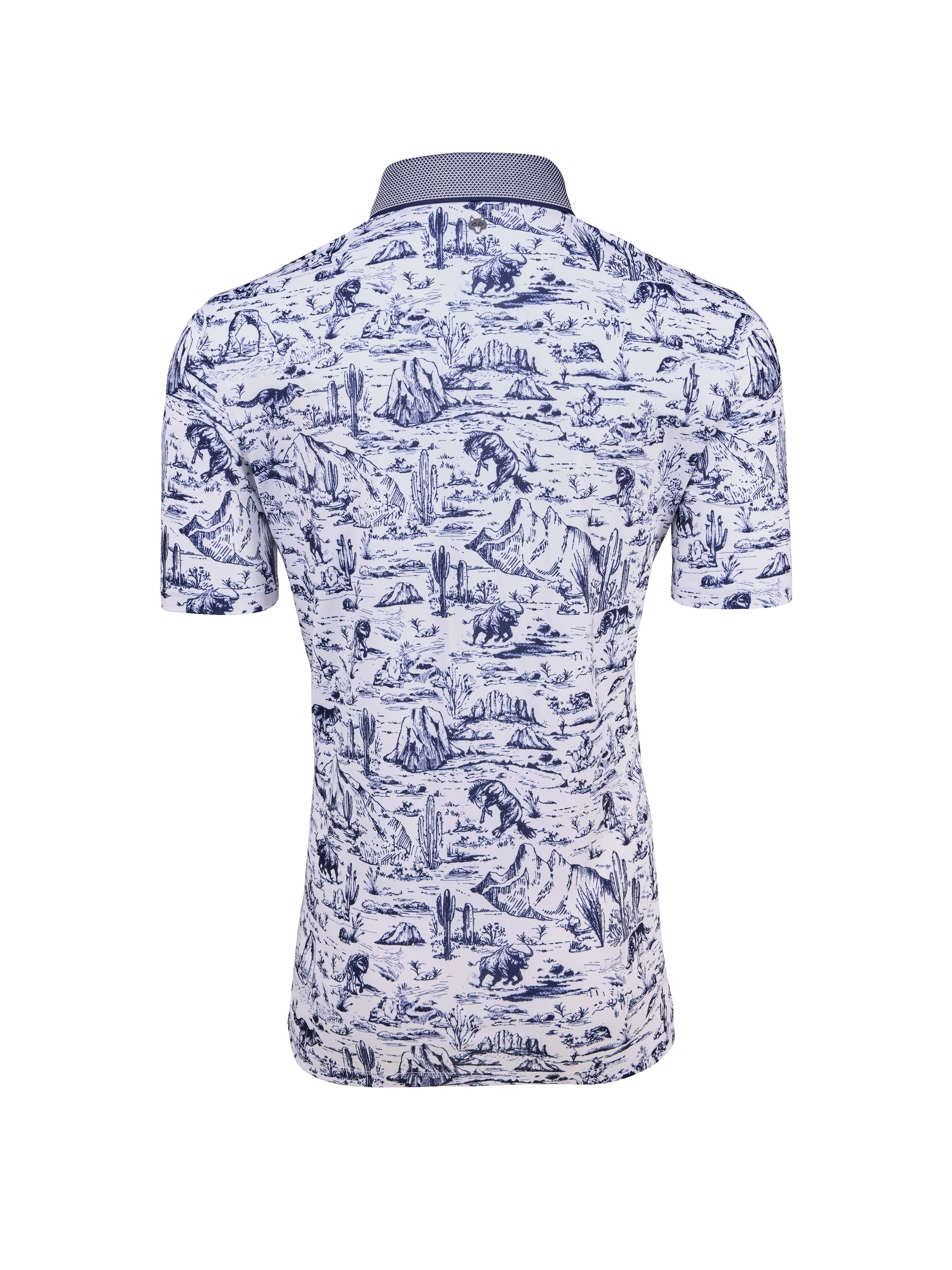 Utah Toile Short Sleeve Polo - Image 2