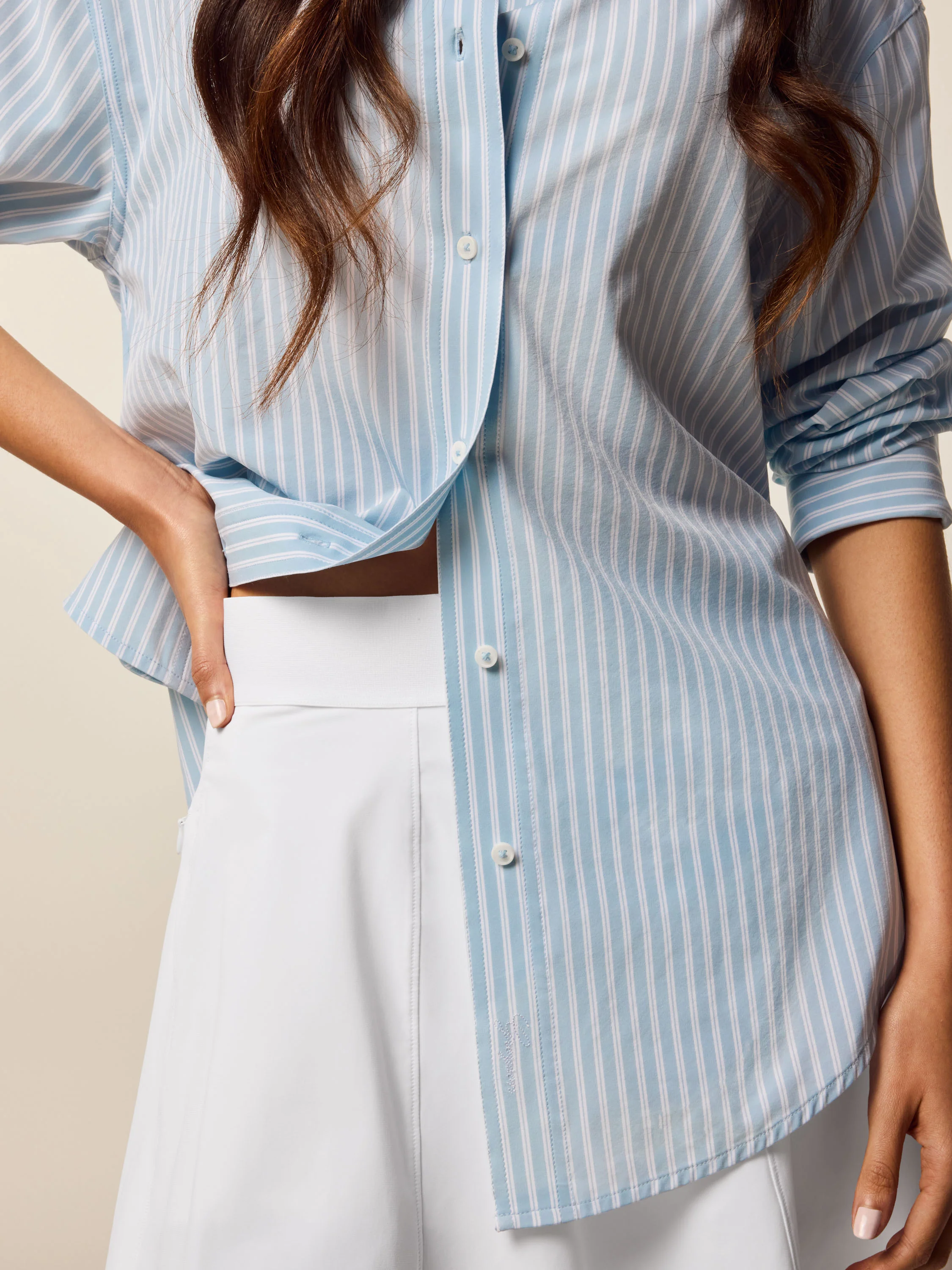 Ashe Windsor Stripe Button-Down Shirt - Image 5