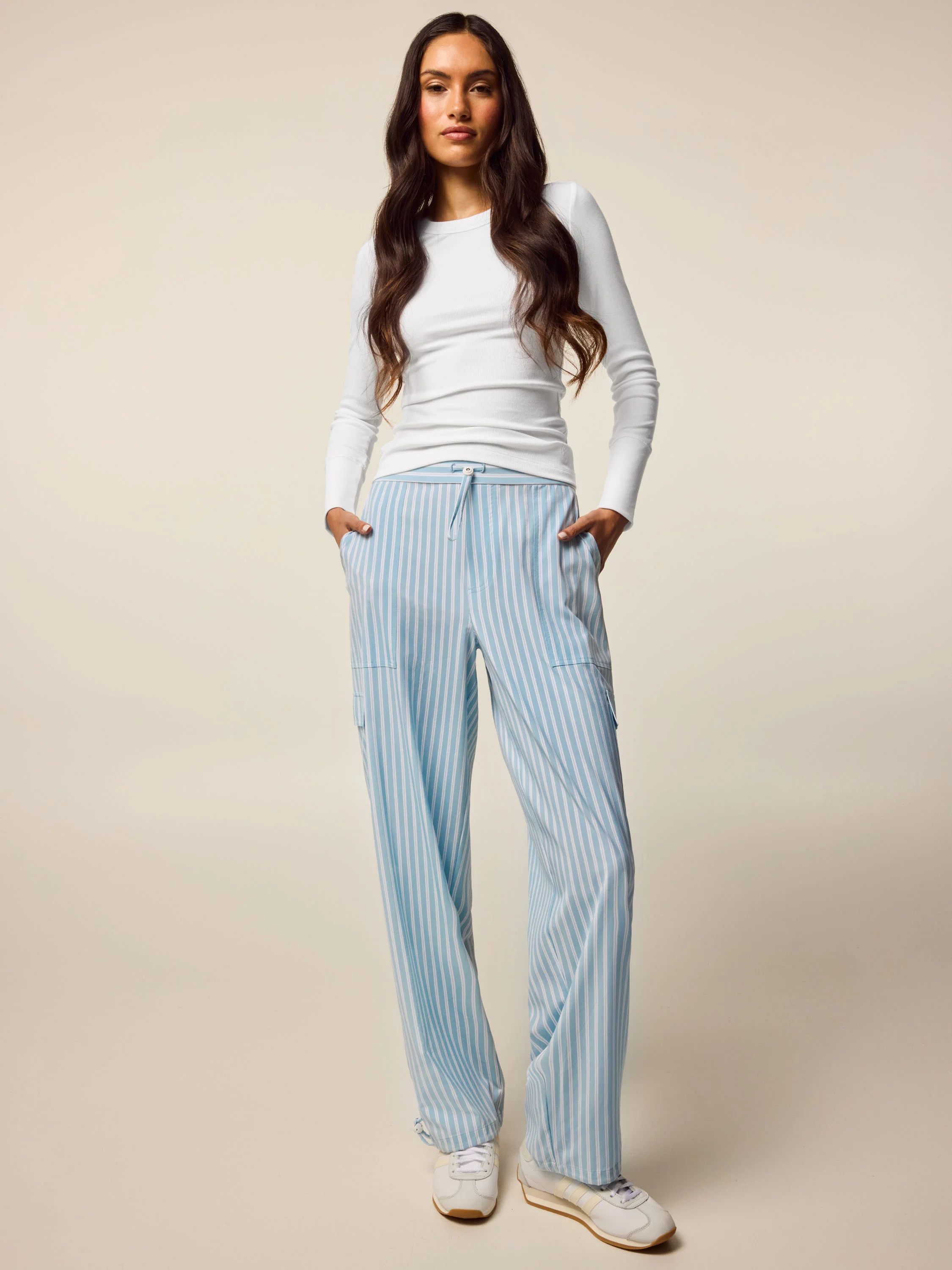 Ashe Windsor Stripe Cargo Pant - Image 3