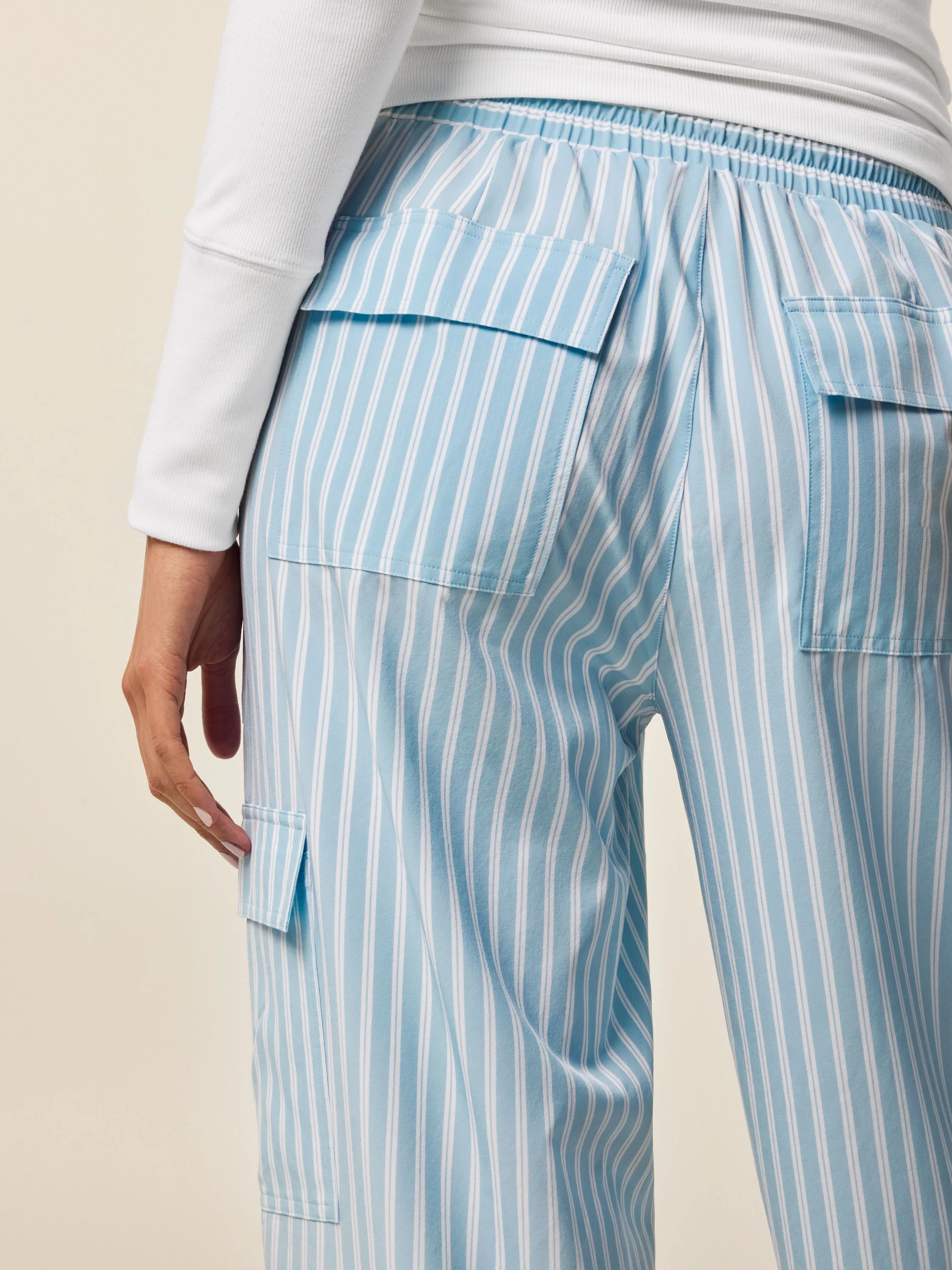 Ashe Windsor Stripe Cargo Pant - Image 5
