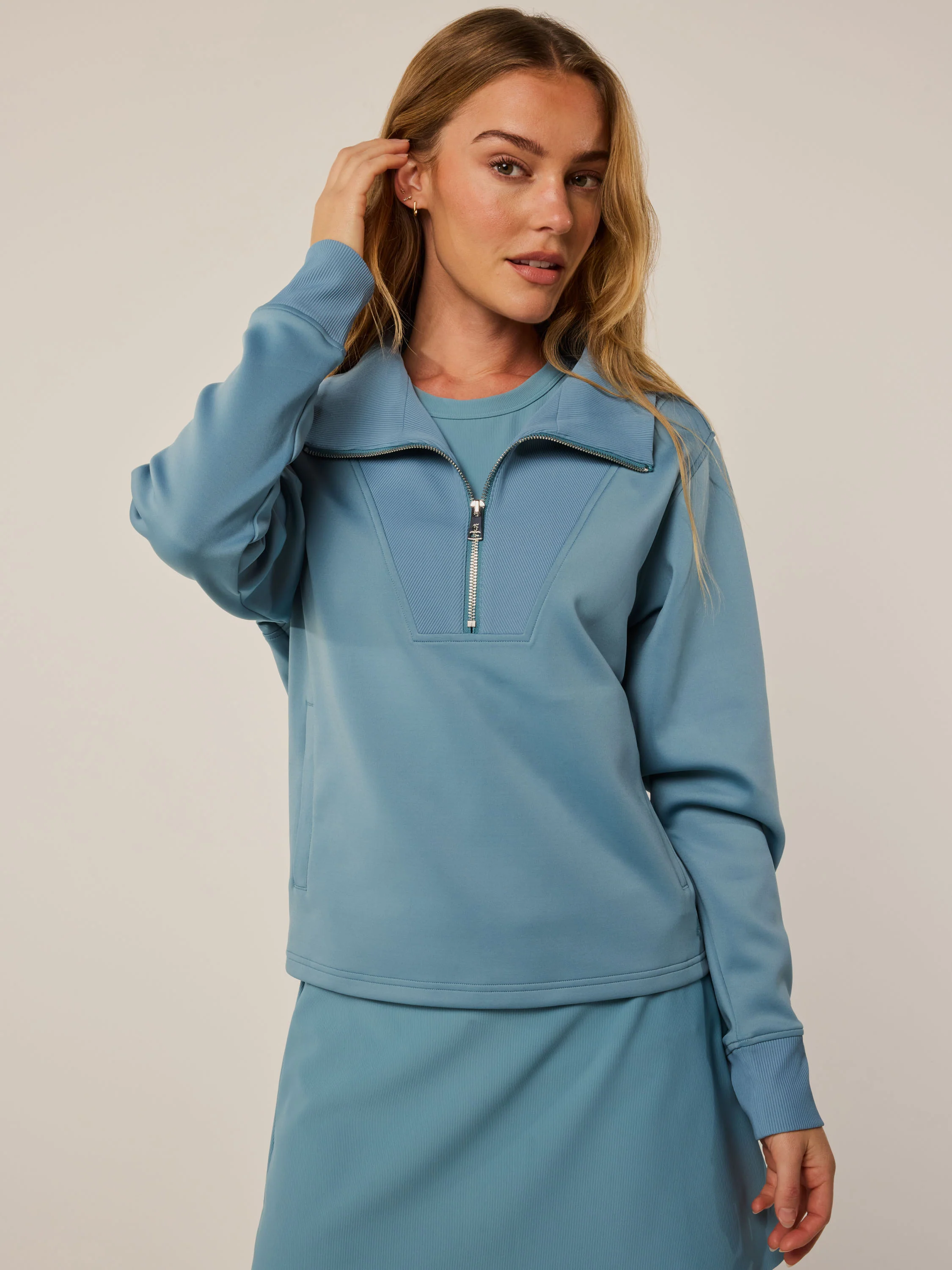 Wren Quarter-Zip Sweatshirt - Image 3
