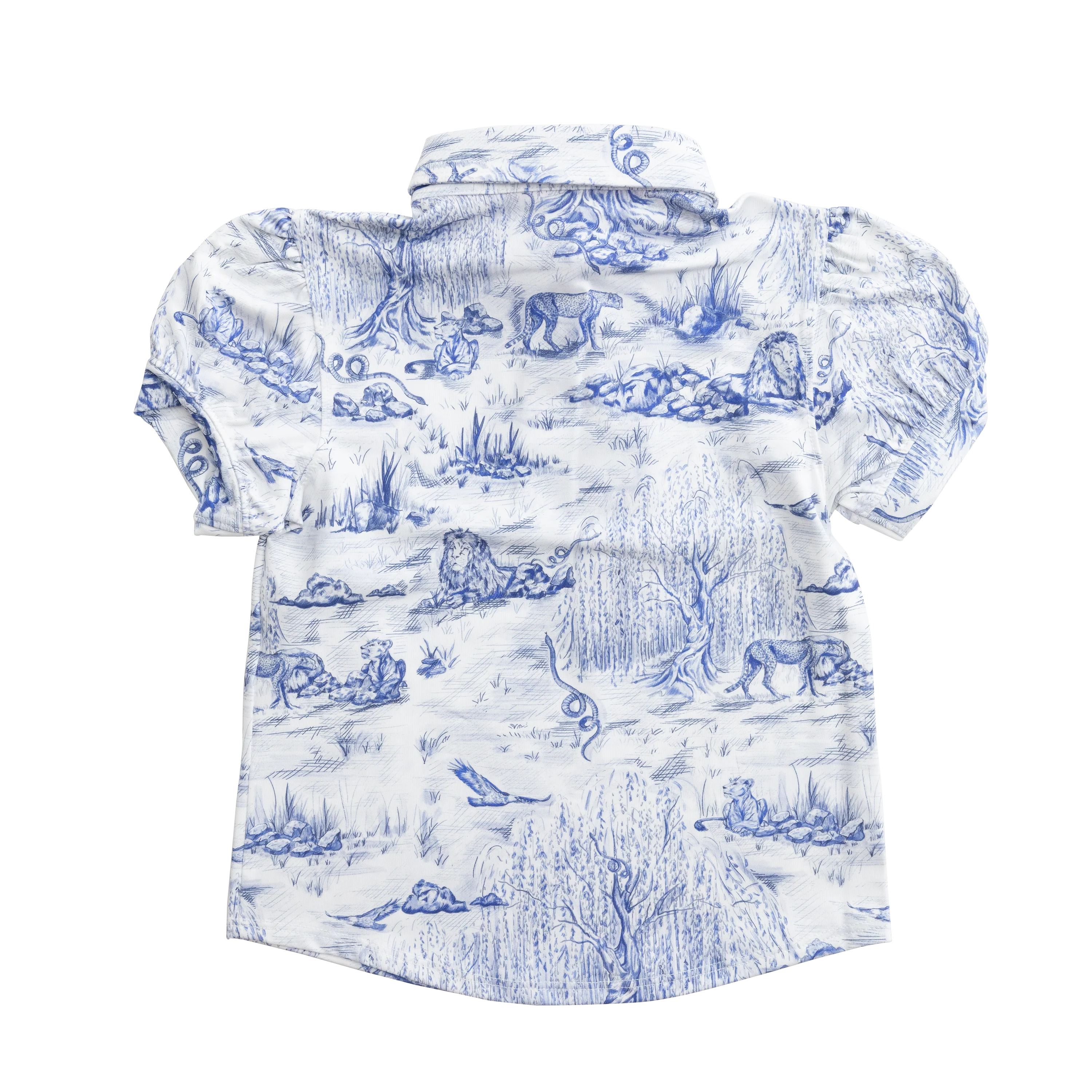 Girl's Willow Toile Scarlett Polo - Image 3
