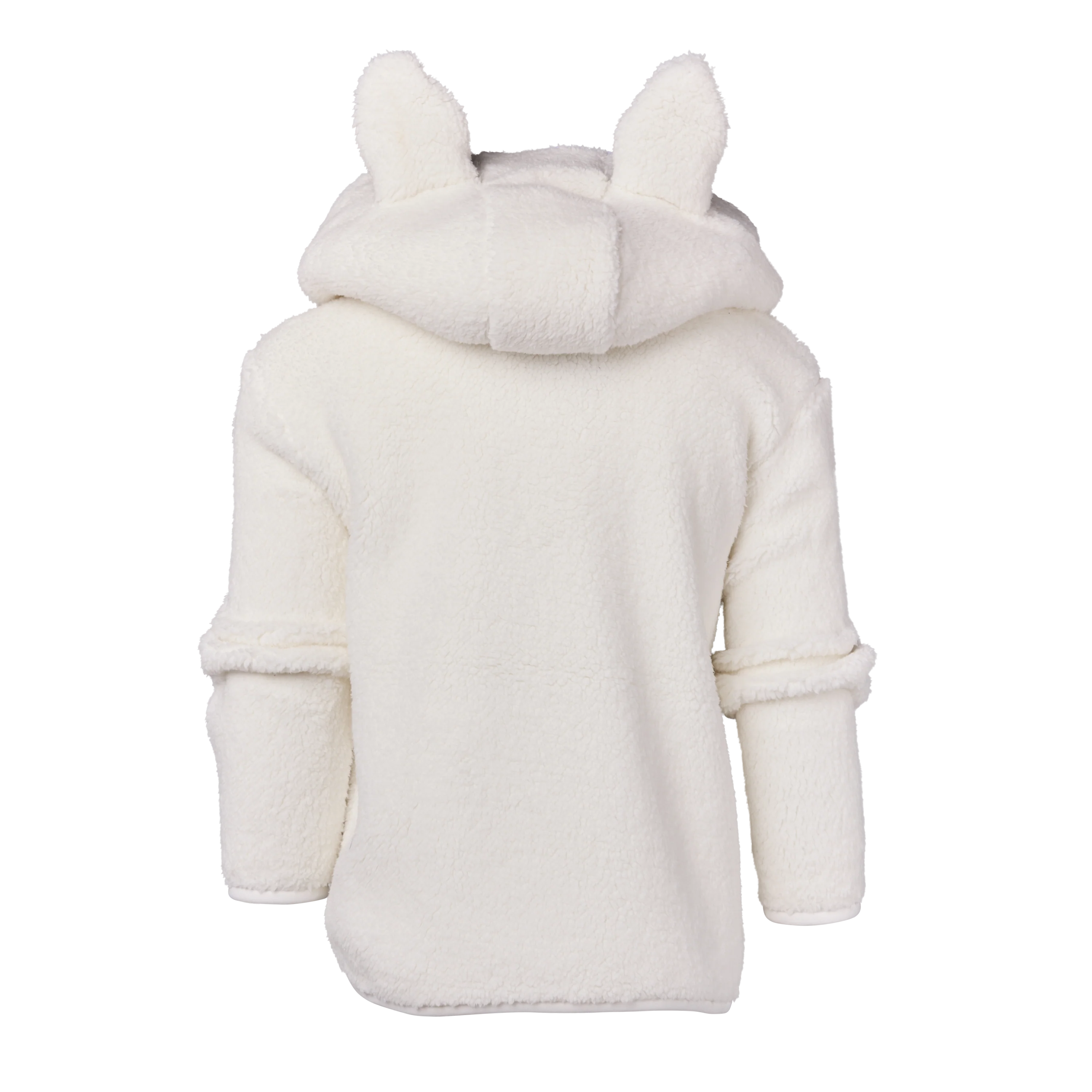 Youth Wolf Sherpa Hoodie - Image 3